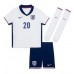 Camiseta Inglaterra Jarrod Bowen #20 Primera Equipación Replica Eurocopa 2024 para niños mangas cortas (+ Pantalones cortos)